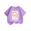 Áo thun cộc tay chất vải thun cotton thoáng mát cho bé mặc đi chơi, Hình 2 Bé Thỏ Nonomochi (M 85)