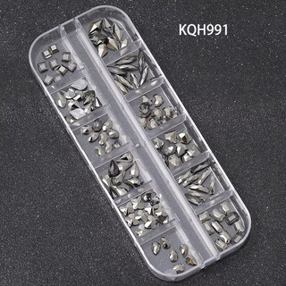 Đá chân bằng nail  , đá gắn móng( 100 viên ) , đá pha lê