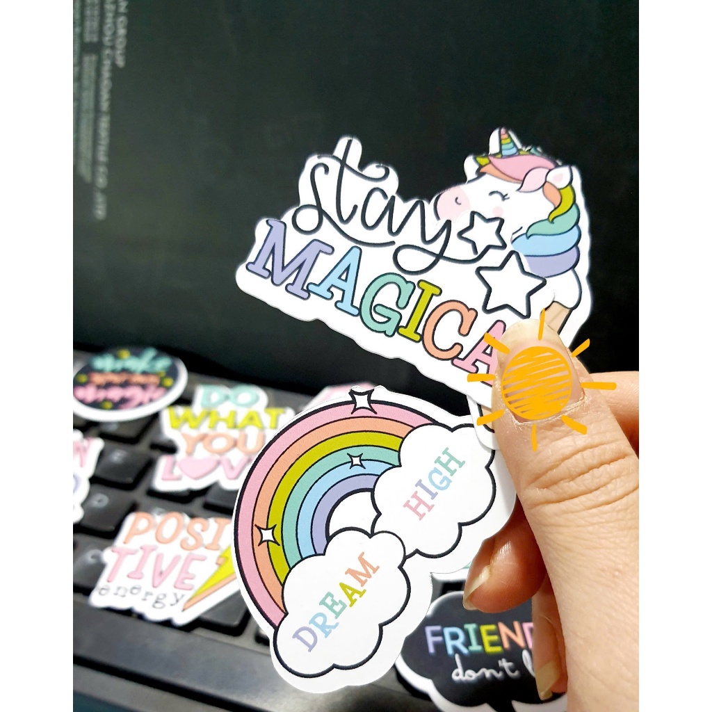 sticker vui nhộn tình bạn FRIEND cắt sẵn, trang trí sổ, trang trí khung ...