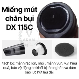 Miếng Mút Lọc Bụi Cho Lõi Lọc Máy Hút Bụi Deerma DX115C