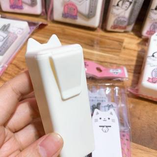 VPP Nhật Bản 🇯🇵 Giấy Ghi chú hình Mèo kèm Hộp nhựa ♥ Giấy Note Mèo Trắng - Mèo Xám - Mèo Đen Nhiều kích cỡ
