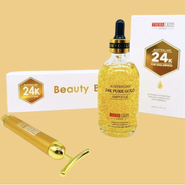 Serum tinh chất vàng 24k Úc Australian 24k Pure Gold Ampoule 100ml