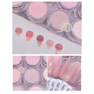 Bột mỹ đắp móng tông màu thạch nude - bột đắp móng , nhúng , nặn hoa , ombre 4 trong 1