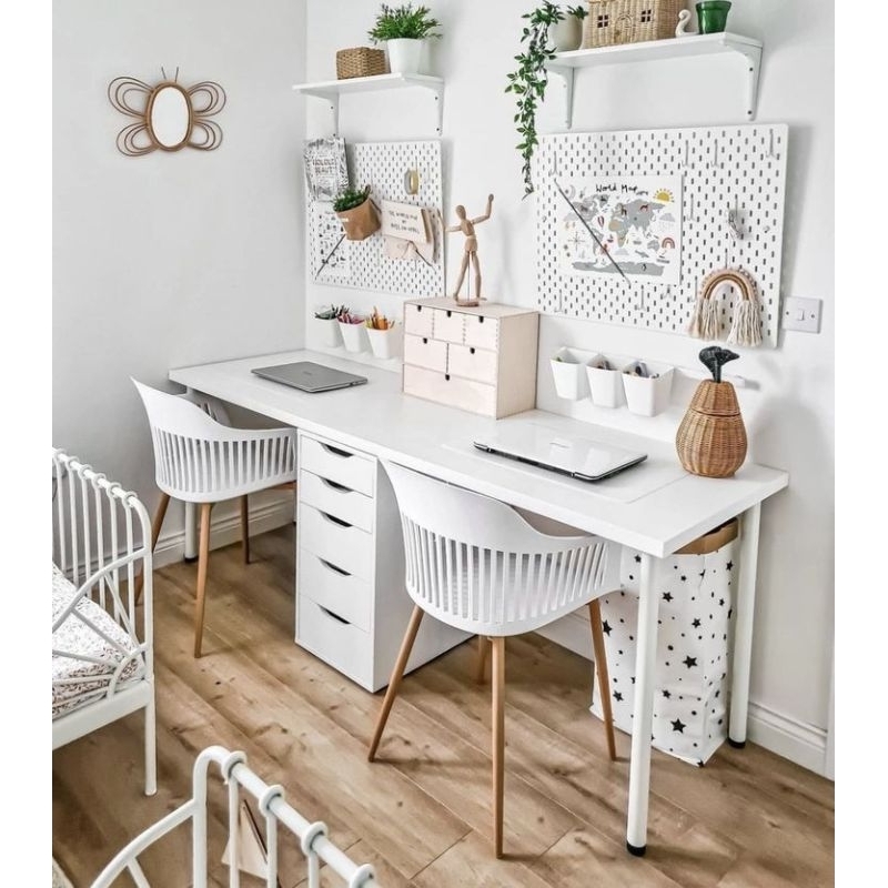 [HOẢ TỐC TP HCM] BÀN LÀM VIỆC IKEA 2 CHỖ NGỒI - Bàn làm việc, bàn học tối giản phong cách Bắc Âu | BigBuy360 - bigbuy360.vn