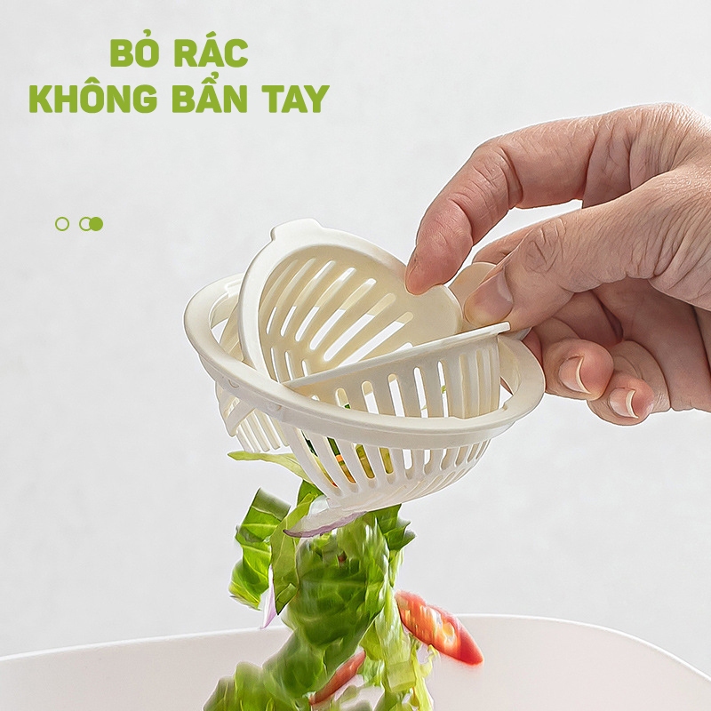 Giỏ Lọc Rác Bồn Rửa Chén, Lấy Rác Không Chạm Tay, Chống Tắc Nghẽn ...
