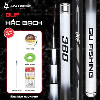 Cần Câu Tay GUF Hắc Bạch 5H 28i F1 Chuyên Rô Riếc Chép