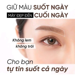 BỘT KẺ MÀY 2 Ô MIRA HẠT PHẤN SIÊU MỊN BÁM MÀU TỐT _B699