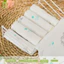 KHĂN SỮA SỢI TRE CAO CẤP 3 LỚP (HỘP 6 CHIẾC )
