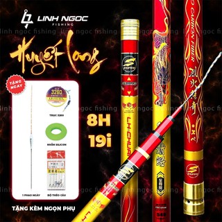 Cần Câu Tay Huyết Long 8H Bản Đối Trọng Săn Hàng Chuyên Tải Cá Khủng