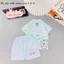 Bộ Cộc Tay Thun Lạnh Sơ Sinh Cài Chéo Cho Bé Yêu Từ 0-9m