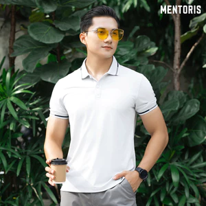 Áo Thun Polo Nam Cao Cấp Mentoris Thấm Hút Cực Tốt, Sang Trọng Lịch Lãm, Mẫu Mới Nhất MPL31