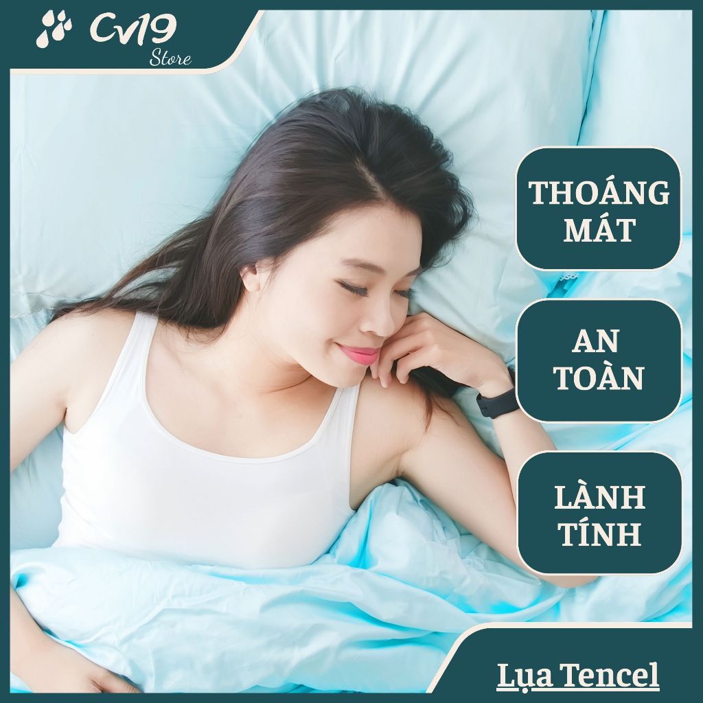 LỤA TENCEL - 1 Áo gối lụa tencel (Xám) áo 50x70, áo gối lụa lạnh, áo gối lụa cao cấp, tơ tằm