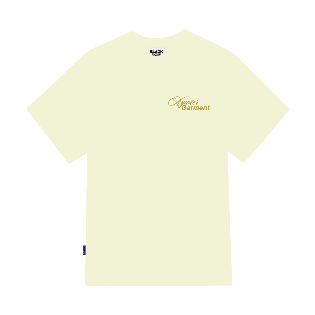 Áo thun BLACKDOKI AYWTER LOGO Nhiều màu form rộng tay lỡ unisex chất cotton 100% 2 chiều 260gsm menswear womanswear