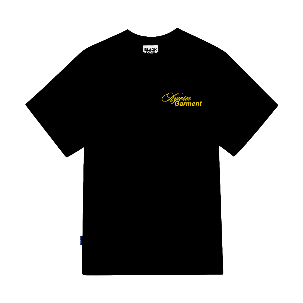 Áo thun BLACKDOKI AYWTER LOGO Nhiều màu form rộng tay lỡ unisex chất cotton 100% 2 chiều 260gsm menswear womanswear