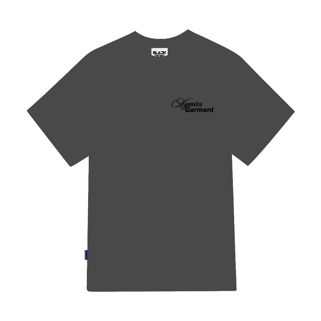 Áo thun BLACKDOKI AYWTER LOGO Nhiều màu form rộng tay lỡ unisex chất cotton 100% 2 chiều 260gsm menswear womanswear