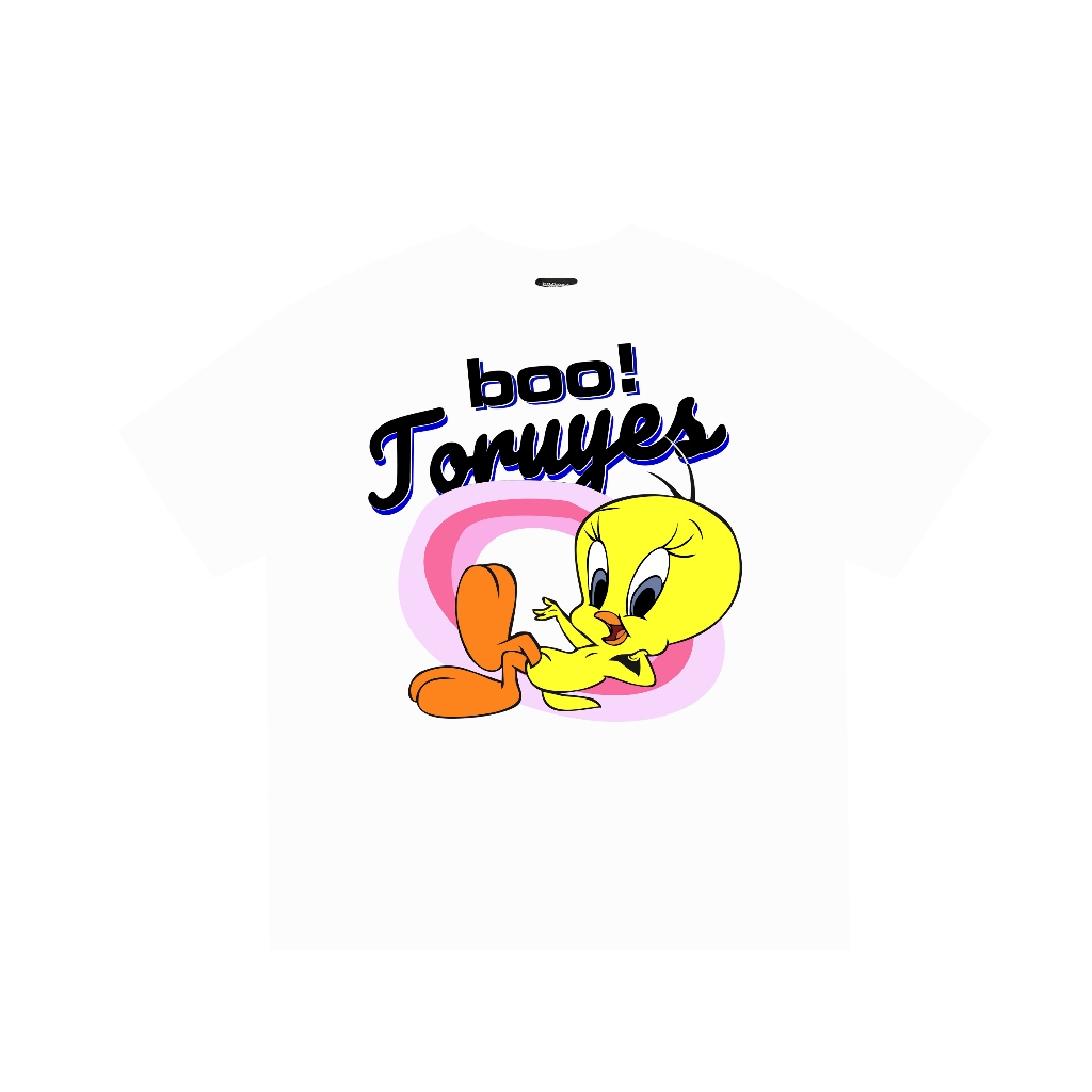 Áo thun form boxy BLACKDOKI-Joruyes áo phông form rộng tay lỡ chất cotton 100% 260gsm womenswear menswear