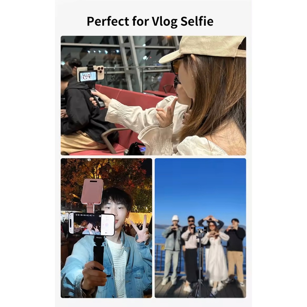 Kingma VL-PH05 Max | Màn hình phụ điện thoại selfie hít nam châm từ tính Wireless có Remote điều khiển từ xa live stream | BigBuy360 - bigbuy360.vn