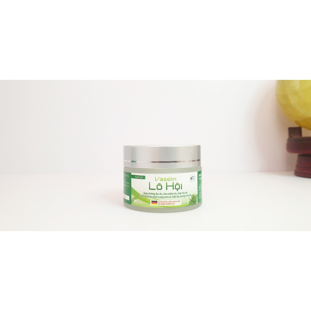 Kem nẻ Vaselin Lô Hội 25g, hỗ trợ giúp dịu da, mềm da, cải thiện nứt nẻ, bong tróc da