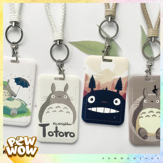 Bao Đựng Thẻ Nhân Viên Nhựa ABS Phong Cách Nhân Vật Hoạt Hình Anime Manga Totoro Dễ Thương Cute