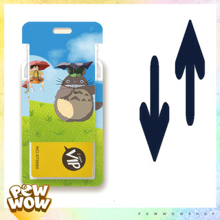 Bao Đựng Thẻ Nhân Viên Nhựa ABS Phong Cách Nhân Vật Hoạt Hình Anime Manga Totoro Dễ Thương Cute