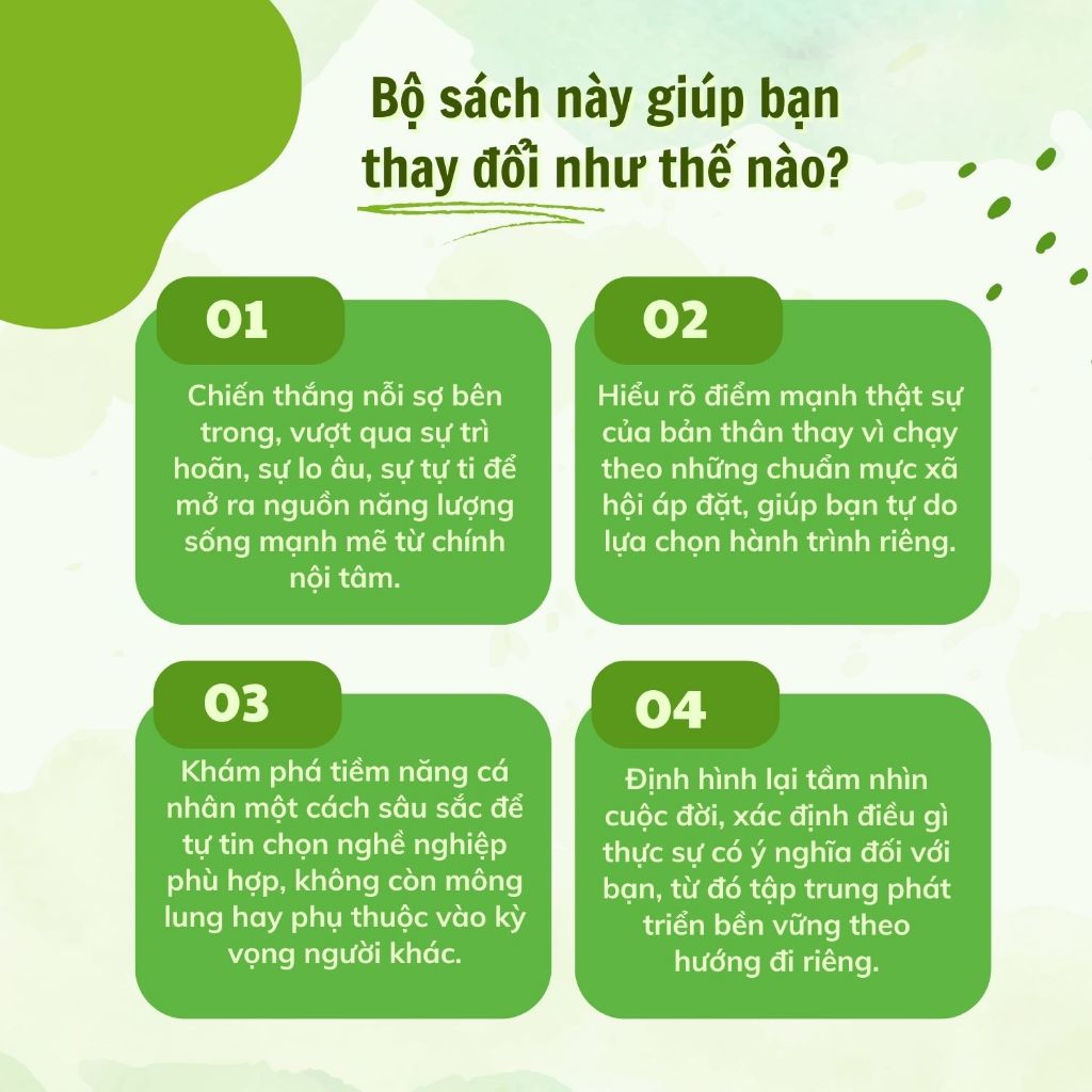 Ảnh Combo Sách Vững Tâm Đúng Hướng - Hiểu Mình Chọn Nghề + Chiến Thắng Bản Thân Là Chiến Thắng Hiển Hách Nhất - YMATE BOOKS 2