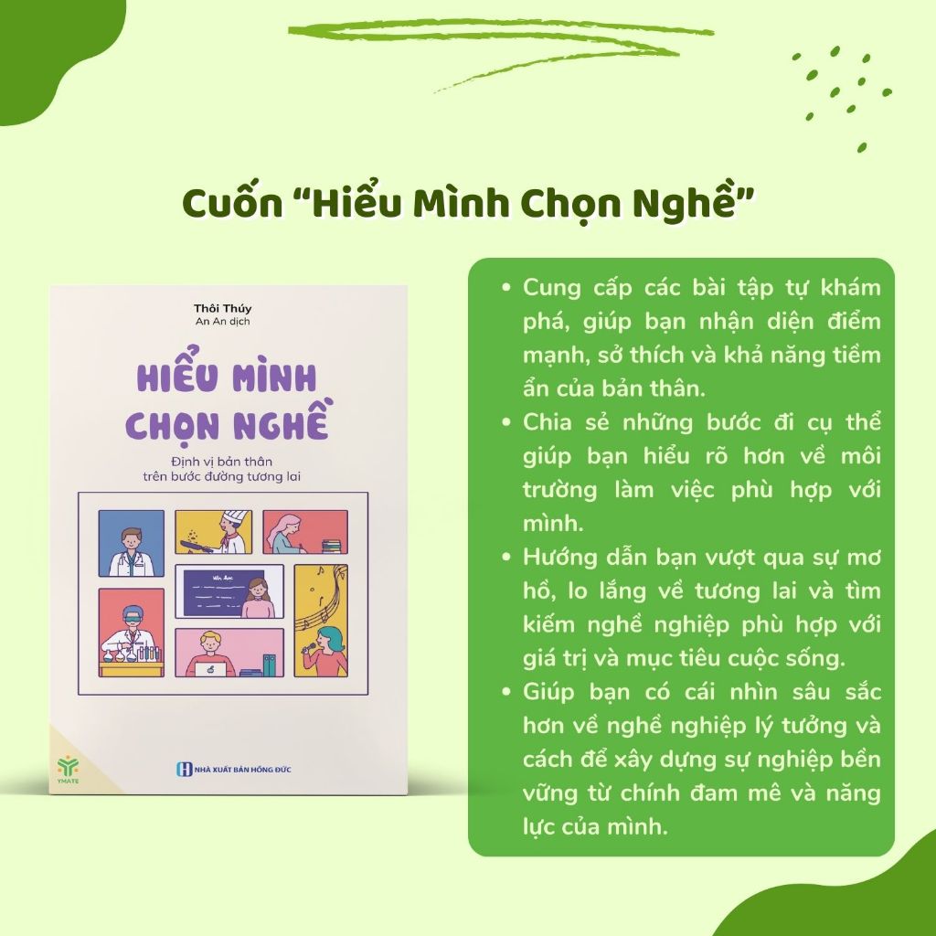 Ảnh Combo Sách Vững Tâm Đúng Hướng - Hiểu Mình Chọn Nghề + Chiến Thắng Bản Thân Là Chiến Thắng Hiển Hách Nhất - YMATE BOOKS 1