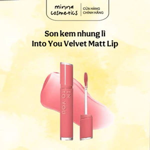 Son Kem Nhung Lì INTO YOU Velvet Matt Lip