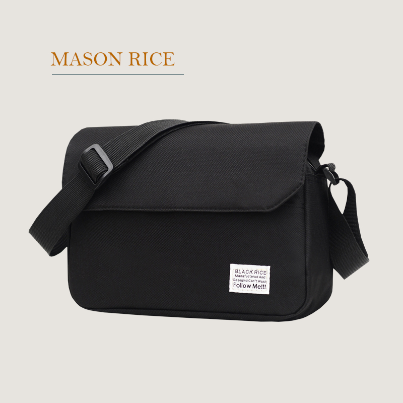 Túi đeo chéo nam Black Rice nhiều ngăn phong cách trẻ trung dễ phối đồ TC001