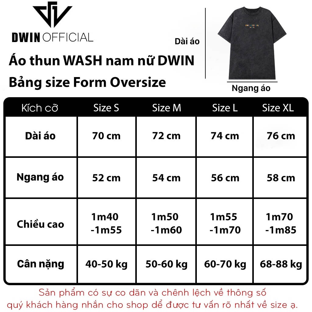Ảnh Áo thun WASH nam nữ DWIN basic tee tay lỡ phông cotton unisex oversize form rộng local brand tshirt 2