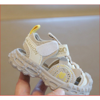 MỚI Dép Sandal Giày Thể Thao Phối Lưới Quai Dán Cho Bé Trai K060