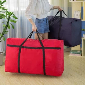 Túi xách du lịch cỡ lớn Túi đựng quần áo siêu to Giỏ đựng quần áo thay vali du lịch túi vải đựng đồ Hộp vải đựng đồ