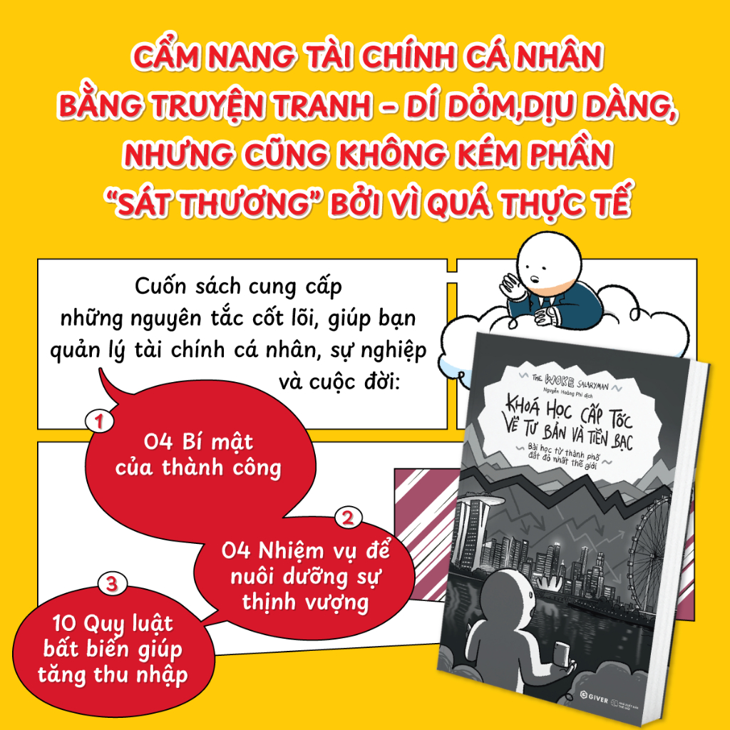 Sách - Khoá Học Cấp Tốc Về Tư Bản Và Tiền Bạc - Bài Học Từ Thành Phố Đắt Đỏ Nhất Thế Giới