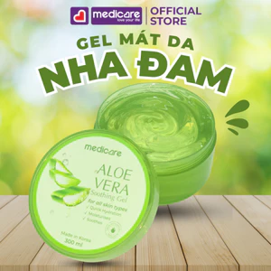 Gel mát da nha đam MEDiCARE giúp dưỡng ẩm sâu 300ml