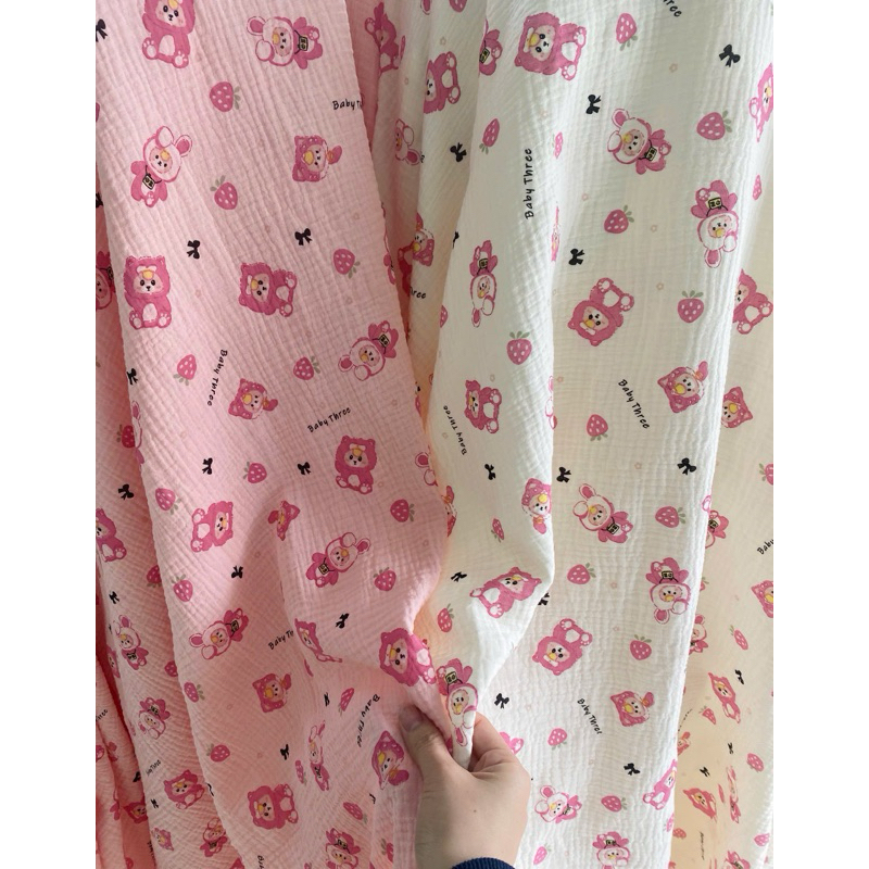 baby three nền be