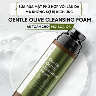Sữa Rửa Mặt DrCeutics Hỗ Trợ Sạch Sâu, Dịu Nhẹ Cho Mọi Loại Da Gentle Olive Cleansing Foam (200ml)