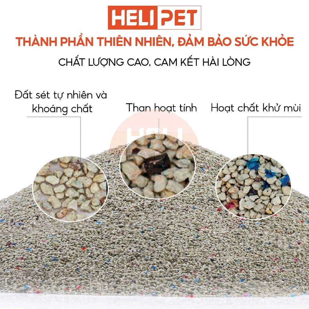 Ảnh Cát Mèo Max Clean, Cát Khoáng Vệ Sinh Cho Mèo Cao Cấp Siêu Khử Mùi, Siêu Ít Bụi, Siêu Vón 1