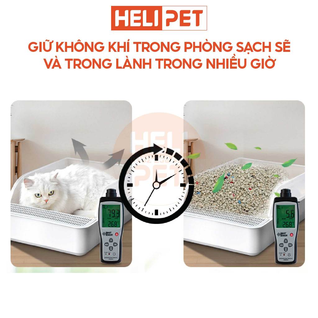Ảnh Cát Mèo Max Clean, Cát Khoáng Vệ Sinh Cho Mèo Cao Cấp Siêu Khử Mùi, Siêu Ít Bụi, Siêu Vón 3