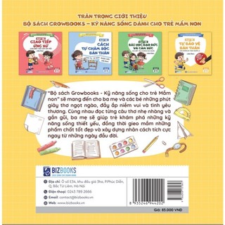 Sách Dạy Bé Bảo Vệ Bản Thân: Con Không Đi Theo Người Lạ - Growbooks - Kỹ Năng Sống Dành Cho Trẻ Mầm Non