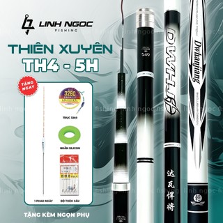 Cần Câu Tay Thiên Xuyên 5H Thế hệ 4 F1 Chuyên Rô Riếc Chép Cảm Giác Chất Lượng Cao