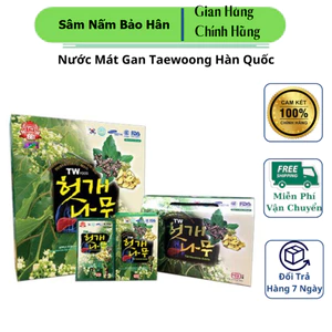 Nước Mát Gan Taewoong Hàn Quốc, Giúp Lá Gan Luôn Khỏe Mạnh