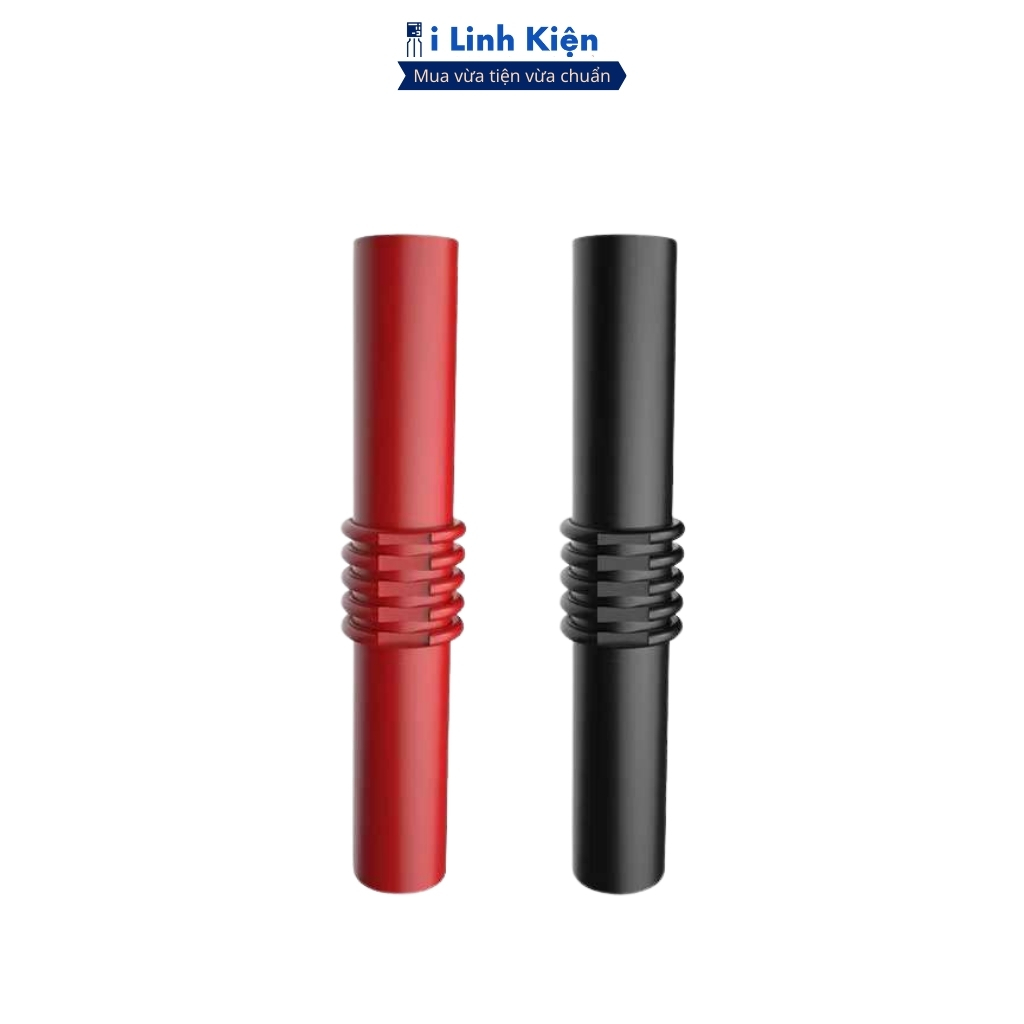 Jack cắm chuối cái cái 4mm chất liệu nhựa PVC đầu nối đồng cái siêu bền ILinhkien