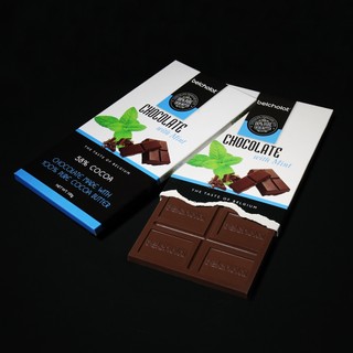 Socola Thanh Bạc Hà 58% Cacao Belcholat Mint Chocolate Quà Tặng Cao Cấp Ít Ngọt L2