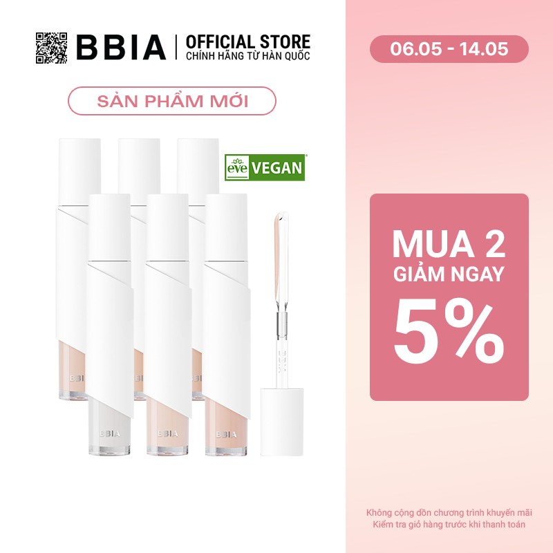 Ảnh Kem che khuyết điểm Bbia Eau Stay Concealer (8.5g) 1