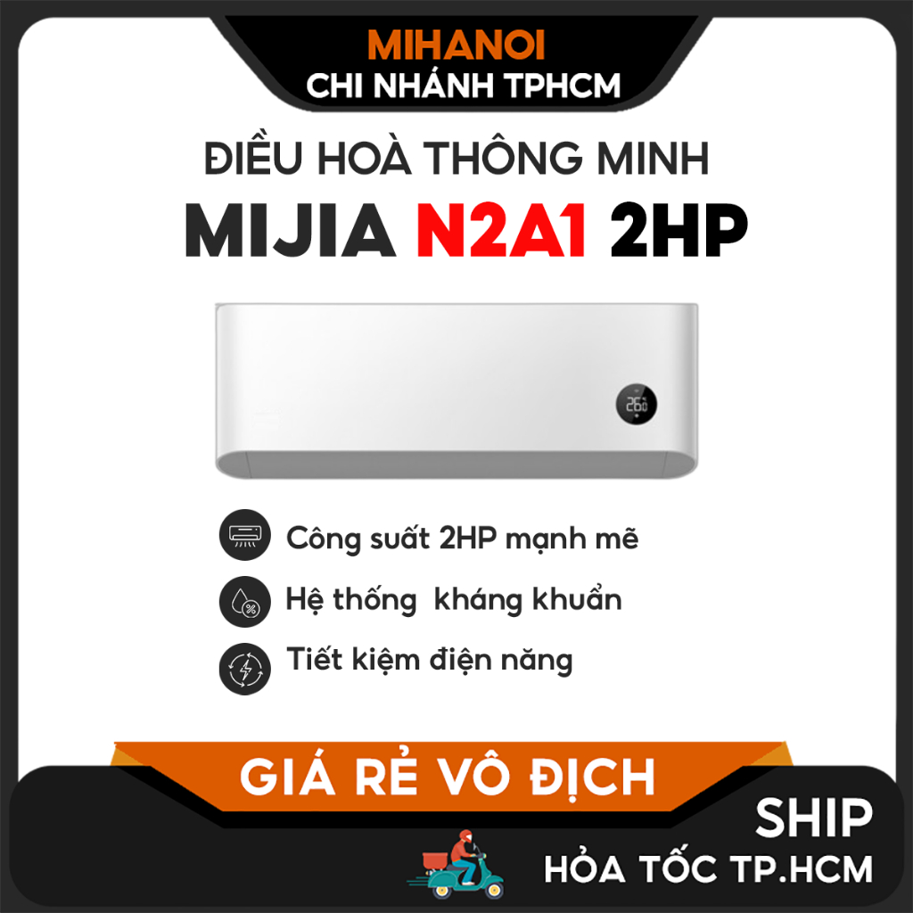 Điều hoà (máy lạnh) 2 chiều Mijia N2A1 –18.000BTU/2HP | Shopee Việt Nam