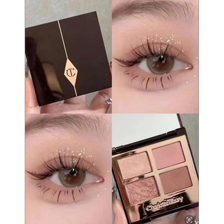 Bảng Phấn Mắt Charlotte Tilbury Luxury Eyeshadow Palette Pillow Talk 4 Màu Chống Thấm Nước |
