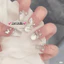 Nail Box Thiết Kế Mắt Mèo Đầu Móng Charm Dây Tiểu Thư Sang Chảnh Kỉ Yếu Nhẹ Nhàng M163