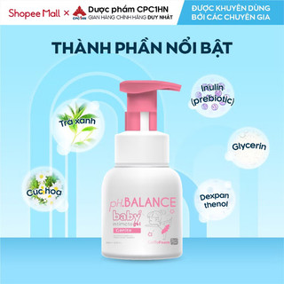 Bọt vệ sinh cho bé pH Balance Baby Intimate Gel dịu nhẹ, ngừa hăm tã, tăng cường hệ vi sinh vùng kín