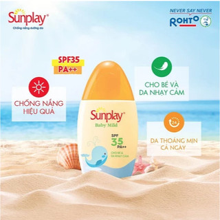 Sữa Chống Nắng Sunplay Bảo Vệ Vượt Trội Whitening UV/Super Cool/Baby Mild (30g/tuýp)