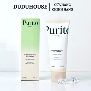 Gel Dưỡng Yến Mạch PURITO Oat In Calming Gel Cream Làm Dịu Da Dầu Mụn 100ml