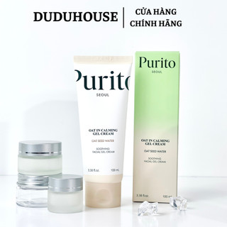 Gel Dưỡng Yến Mạch PURITO Oat In Calming Gel Cream Làm Dịu Da Dầu Mụn 100ml